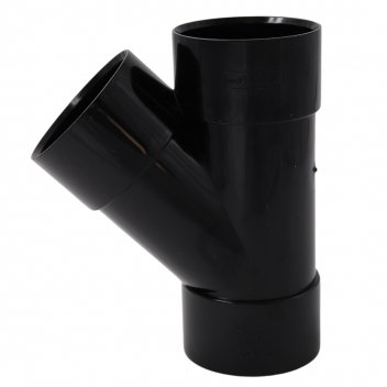 E.TUPLING 135DEG Y BRANCH - 40MM - BLACK