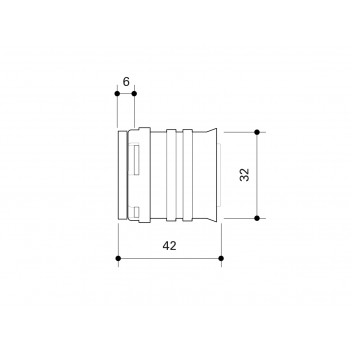 FRANKISCHE ALPEX END CAP 32MM