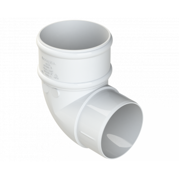 DPR68 92.5 DEGREE OFFSET BEND; WHITE