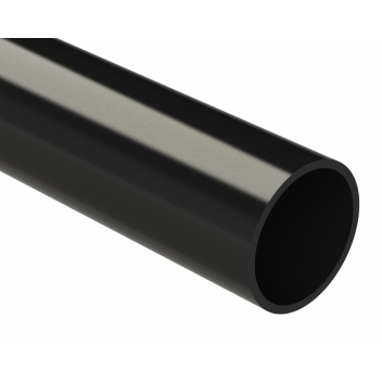 POLYPIPE S2000 32MM MUPVC WASTE PIPE - 3M - BLACK
