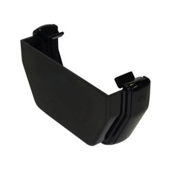 E.TUPLING 114MM SQUARE EXTERNAL STOPEND - BLACK