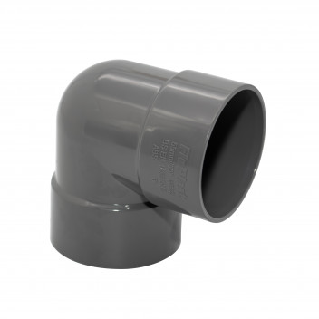FLOPLAST S/WELD KNUCKLE BEND 90 DEG; 50MM GREY