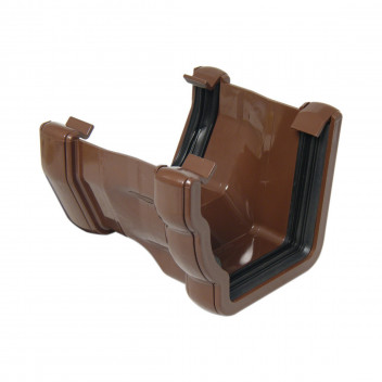 FLO NIAGARA TO SQ GUTTER ADAPTOR; LH BRW