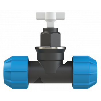 POLYFAST PLASTIC STOP COCK; 32MM