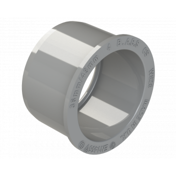 S/WELD REDUCER; 32MM (FROM 40MM) GREY