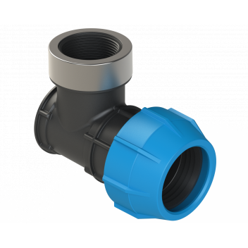 POLYFAST 50MM X 1 1/2\"FEM ELBOW ADAPTER