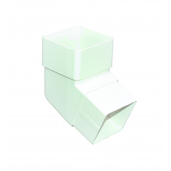 FLO DPSQ65 112 DEG OFFSET BEND; WHITE
