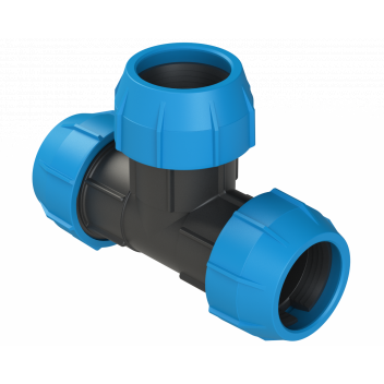 POLYFAST EQUAL TEE; 63MM