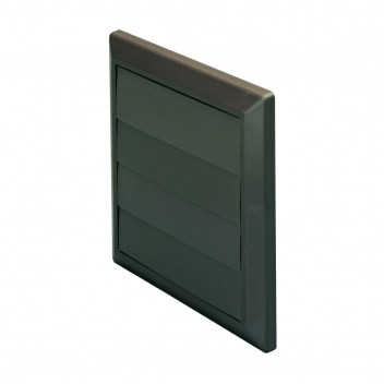 DOMUS 125MM GRAVITY FLAPS - BROWN