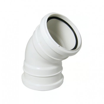 110MM X 135° DOUBLE SOCKET BEND