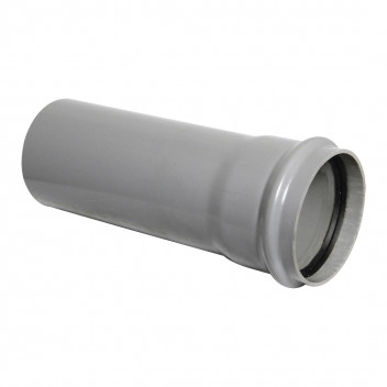 FLOPLAST RING-SEAL S/S SOIL PIPE;4\"/110MM 3M; GREY