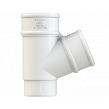 DPR68 112.5 DEGREE BRANCH; WHITE