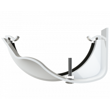 RW FITTS PLASTIC-METAL GUTT ADAPTOR;WHIT