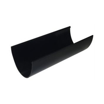 E.TUPLING 117MM HI-CAP GUTTER - 4M - BLACK