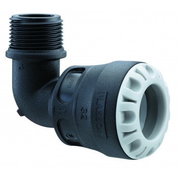 PLASSON PUSHFIT MALE ELBOW 63MM X 2\"