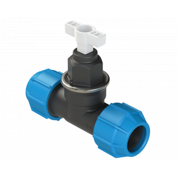 POLYFAST PLASTIC STOP COCK; 32MM