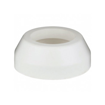 PUSHFIT WASTE PIPE SHROUD; 32MM WHITE