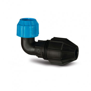 POLYFAST BENT 90 deg TRANSITION COUPLER