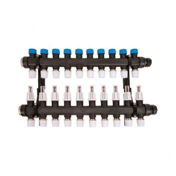 *UFH PLASTIC 15MM MANIFOLD PFIT; 10 PORT