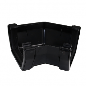 E.TUPLING 114MM SQUARE 135DEG ANGLE - BLACK