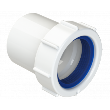 S/WELD EXPANSION COUPLING; 40MM WHITE