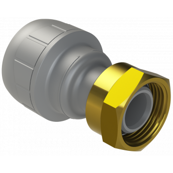 POLYPLUMB STRAIGHTTAP CONNECTR;22MMX3/4\"