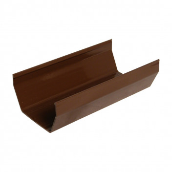 FLO RWSQ114 SQUARE GUTTER;4M BRN