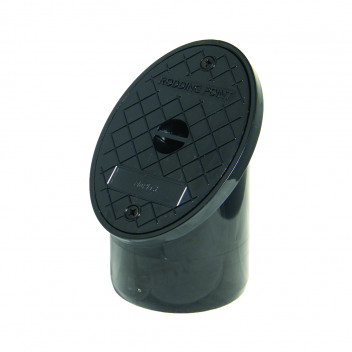 FLO U/GRD PVC OVAL RODDING POINT(SPIGOT)