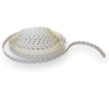 FASTENING STRAP 10M ROLL (WHITE)