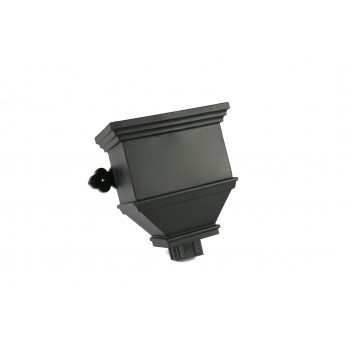 105MM ROUND CAST IRON EFFECT BATH HOPPER PLAIN