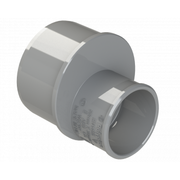 S/WELD REDUCER; 32MM (FROM 50MM) GREY