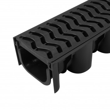 POLYDRAIN SHALLOW CHANNEL DRAIN 1M