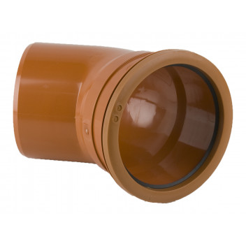 160MM X 45° SINGLE SOCKET BEND