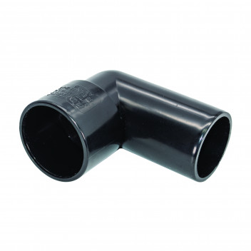 FLOPLAST S/WELD SWIVEL BEND 90 DEG; 32MM BLACK