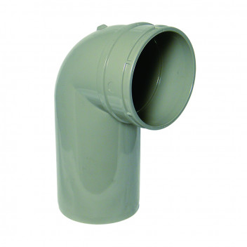 FLOPLAST SOLVENT SOIL110MM 90DEG BEND(SPGT/SCKT); OLIVE GREY