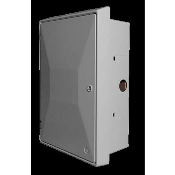TRICEL RECESSED ELECTRIC METER BOX - WHITE