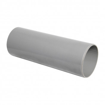 FLOPLAST PLAIN END PIPE;4\"/110MM SOIL 3M GREY