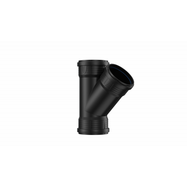 Plumin M3+ 110mm Acoustic Soil T/S Branch 45°