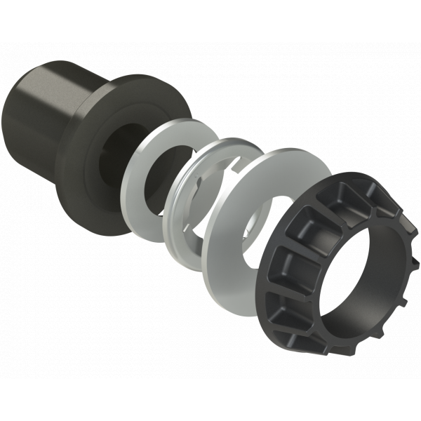 Polypipe Polyfast Copper Adaptor Set 25 X 15mm (4682515)