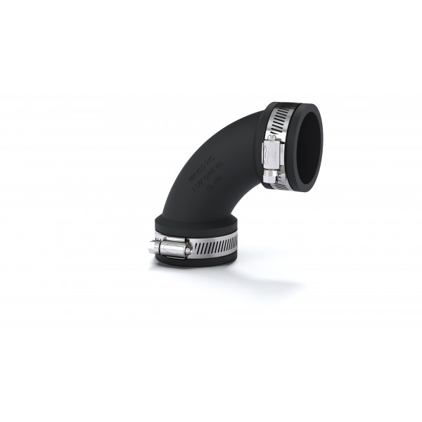 Fernco PlumbQwik PVC Flexible Elbow 30-38mm (1 1/4in) (FSPQE038)