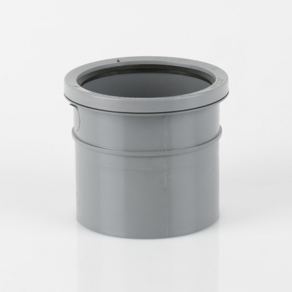 Brett Martin Single Socket Pipe Connector 110M - Grey Olive (BS432GO)