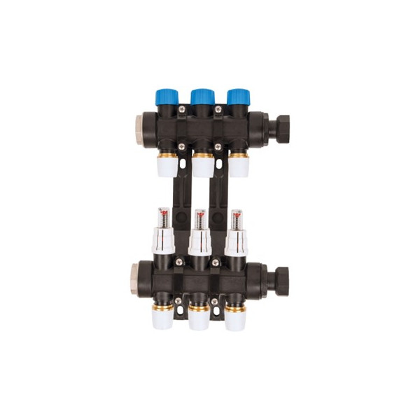 Polypipe UFH 3 Port Plastic Manifold (UFHMANP3)