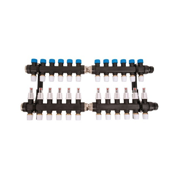 Polypipe UFH 12 Port Plastic Manifold (UFHMANP12)
