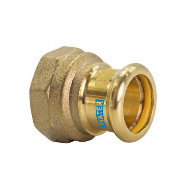 Watergas Copper Press - Female Adaptor - 35mm X 1 1/4"