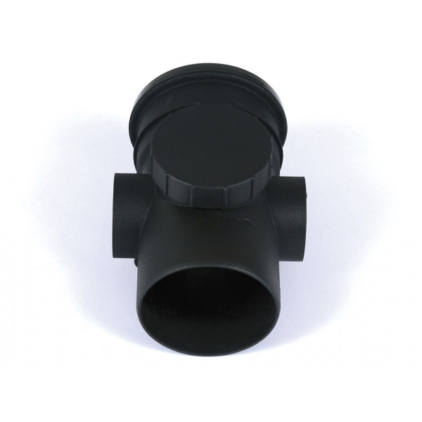 Brett Martin Cascade PF Soil110 Access Pipe - Cast Iron (BS410CI)