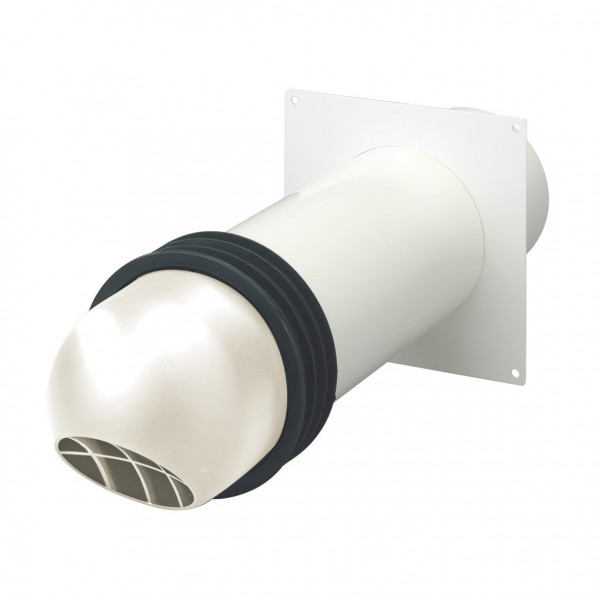 Domus 100mm Round Cowl High Rise Kit (DV2447W)