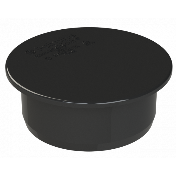 POLYPIPE RING-SEAL SOCKET STOP END PLUG; 3
