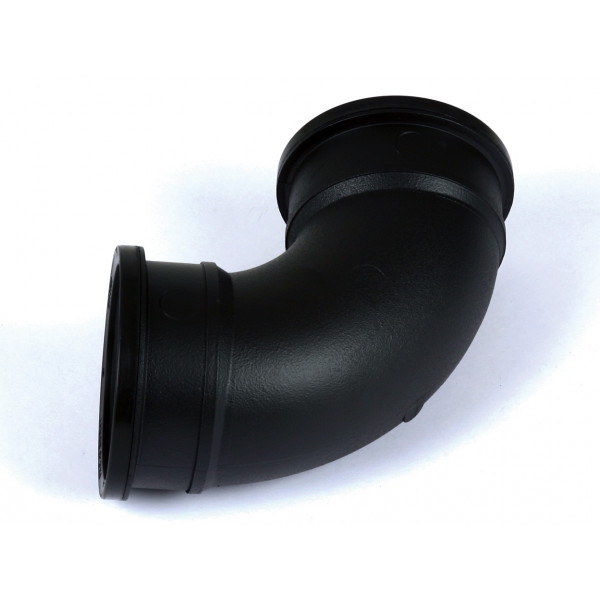 Brett Martin Casc PF Soil110 92.5 Dbl Sckt Bend - Cast Iron (BS480CI)