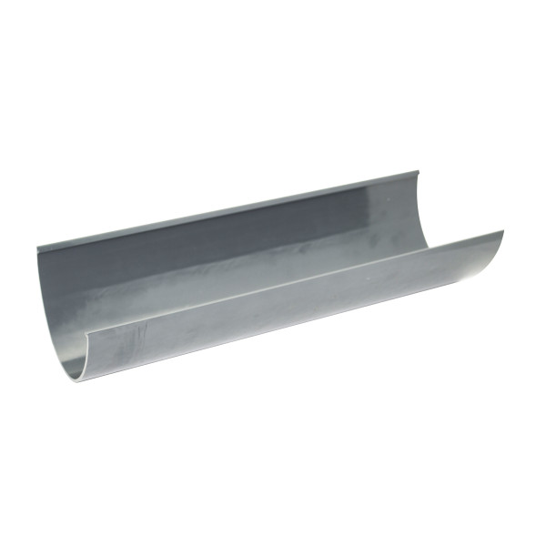 Floplast Hi Cap 4M Gutter - Grey (RGH4G)