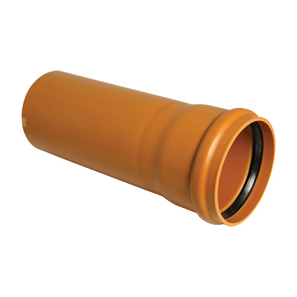 Plumin 160mm 3M Pipe - Single Socket